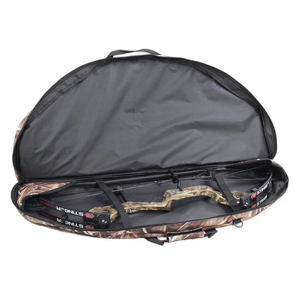 95CM/100CM/115CM  Soft Padded Compound Bow Case Backpack Arrow Quiver Pocket