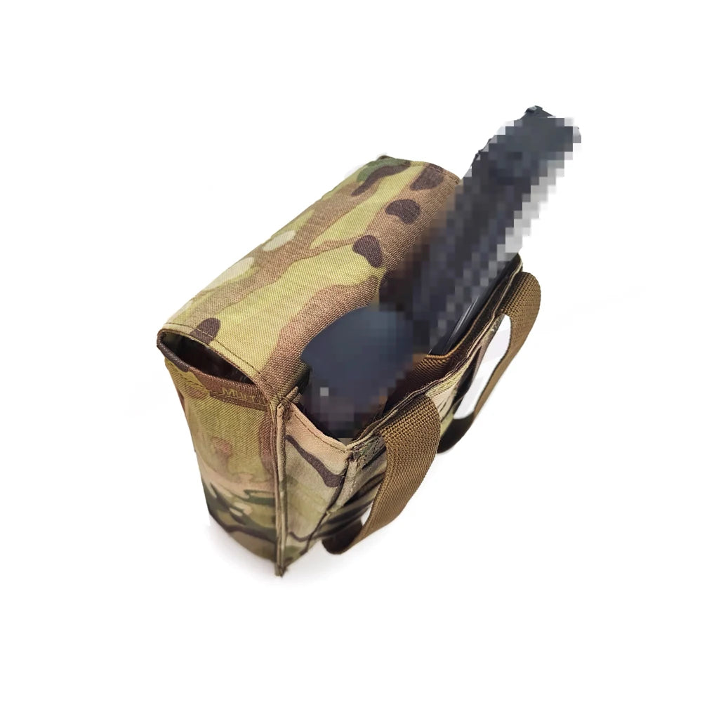 Tactical Elastic Double Magazine Bag with Built-in 556+9mm Suitable for SS JSTA Pouch