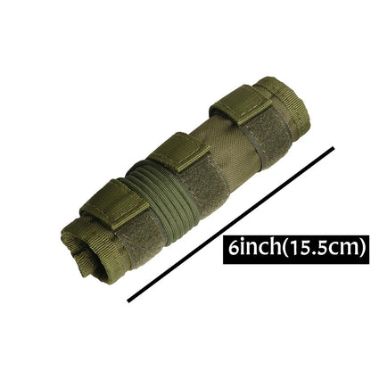 4/5/6/7/9inch Tactical Suppressor Protective Cases For Hunting Shooting Gun Protection nylon Suppressor Cover