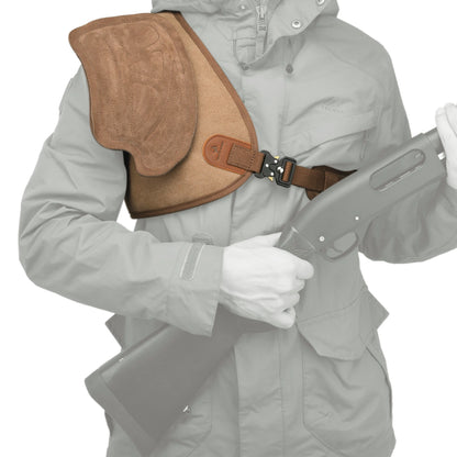 Handmade Leather Field Shield Shoulder Pad Archery Half Chest Protector Guard Shirt Pad Padded Protector Pad For Right Left