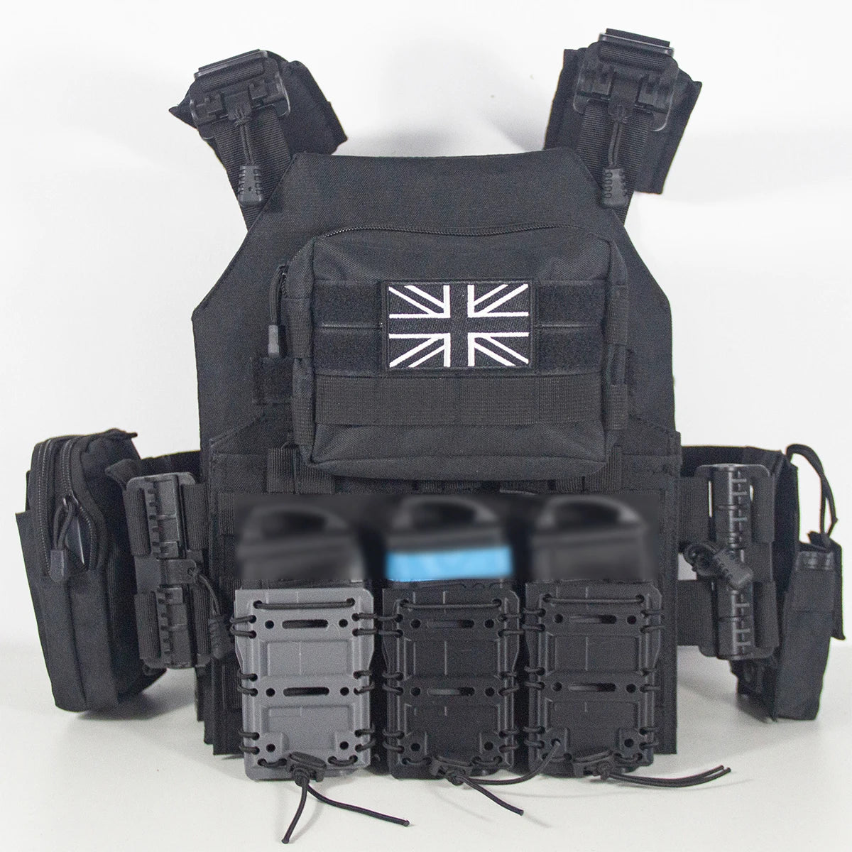 JPC Tactical Ghost Vest Detachable Protective Tactical Carrier for Call of Duty Cosplay Outdoor Special Forces Airsoft Wargame