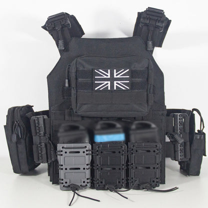 JPC Tactical Ghost Vest Detachable Protective Tactical Carrier for Call of Duty Cosplay Outdoor Special Forces Airsoft Wargame
