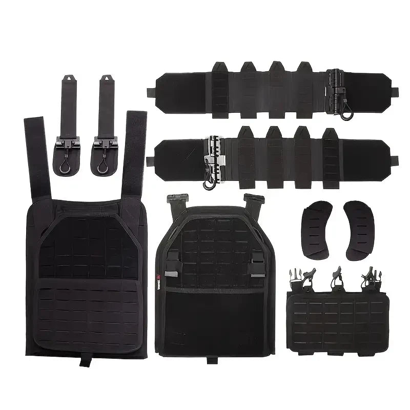 YAKEDA Tactical Vest Outdoor Hunting Plate Carrier Protective Adjustable Vest Airsoft Carrier Combat Equipment 6094 Vest