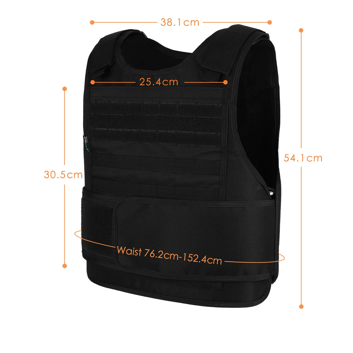 MGFLASHFORCE Airsoft Tactical Vest Plate Carrier Fishing Hunting Armor Molle Vest