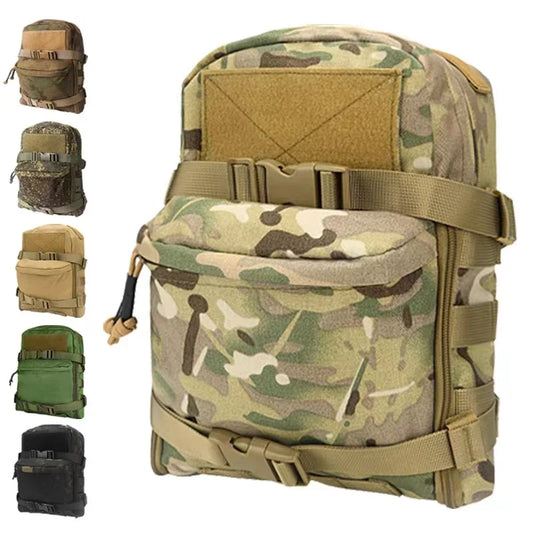 Outdoor Vest 1000D Nylon Bag Lightweight Waterproof Backpack MOLLE Accessory Bag Sports Backpack for Camping Hunting