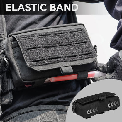 MOLLE EDC Waist Pack 1000D Nylon Tactical Medical Pouch First Aid Kit Outdoor Survival Tool Belt Bag for Camping Hunting Sports
