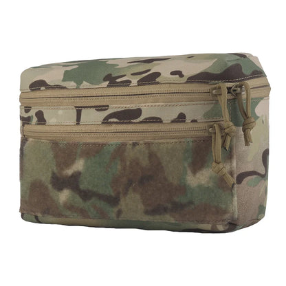 Universal MOLLE GP Pouch Large Size Multi-Use Storage with Zipper & Hook Loop Fastener for Field Vest EDC Outdoor Accessories