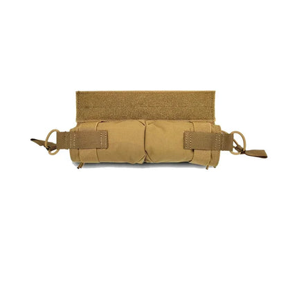 Tactical Horizontal Side Pull Magazine Pouch Multicam Plate Carrier Mag Pouch Airsoft Vest Molle Abdominal Drop Bag