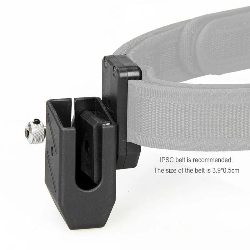 Tactical IPSC CR Quick Draw Magazine Holster Pouch for GL 17 M9 P226 9mm Left Right Handed Universal Pistol Gun  Pouch