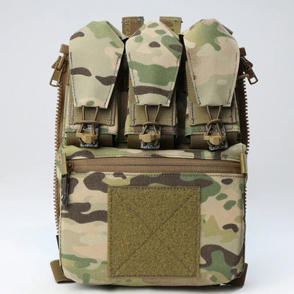 Assault Adapt Banger Back Panel Zip On Rear Pack Tactical Vest GP Pouch Multitools Pocket FCPC V5 Plate Carrier Accessories Bag