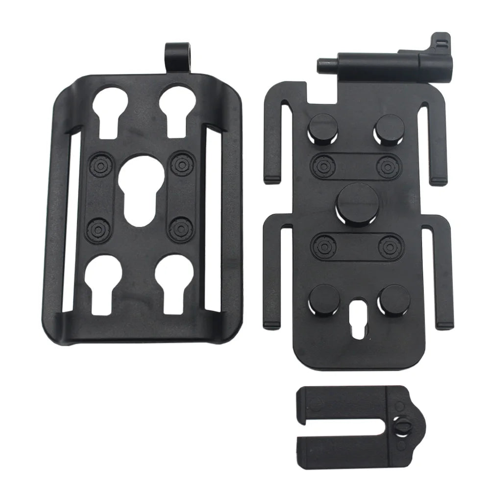 VULPO New Style Tactical Molle Attachment Plate Molle Adapter Platform For Molle Pouch Molle Mag Pouch, MOLLE Backpack and More