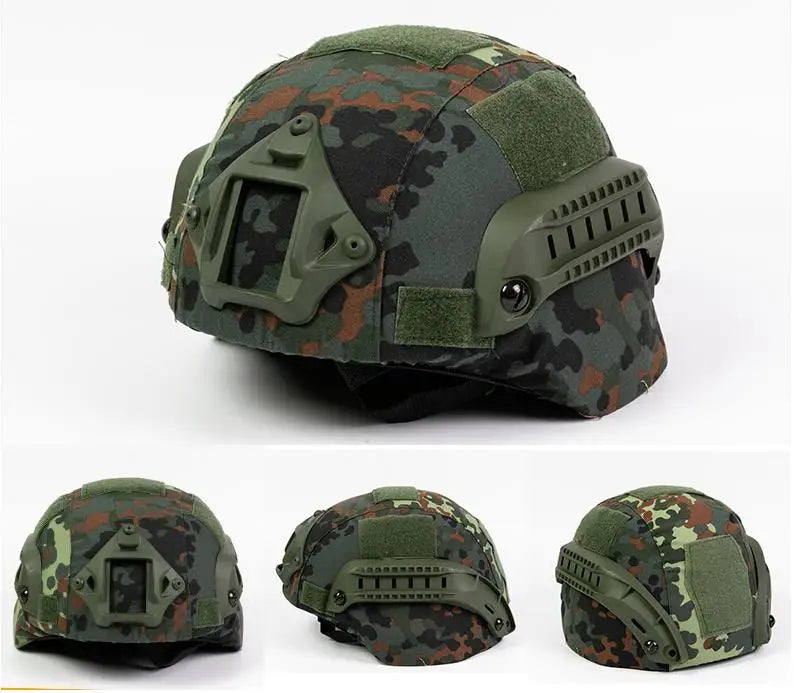 Tactical MICH2000 Helmet Cover Hunting Gear Helmet Accessories Camouflage Cloth Helmet Cover for MICH Helmet