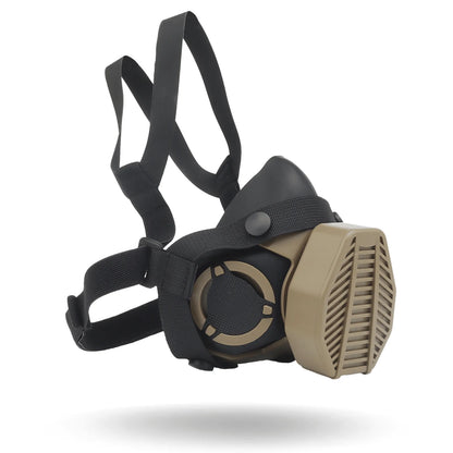Sotr Mask with HEPA Filtration Particulate, Special Operations Tactical Respirator Gas Mask Half Face for Airsoft Cosplay