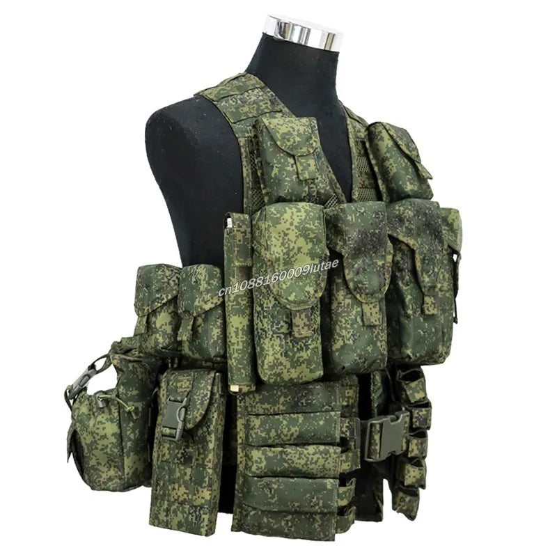 3rd Gen 6sh117 Tactical Vest Platoon Commander's Combat Loadout Tool Carrier EMR Camouflage Outdoor Hunting Carrying Equipment