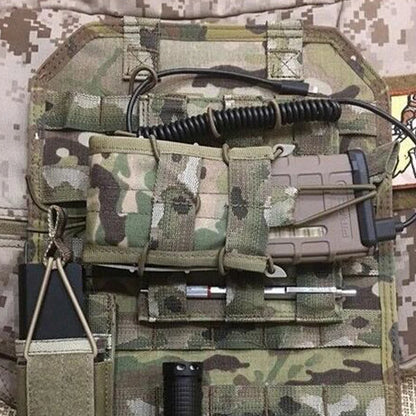 4PCS 600D Nylon Elastic Rope Outdoor Tools for Hunting Bags for Fixed Flashlight Molle System Compatible Military Combat