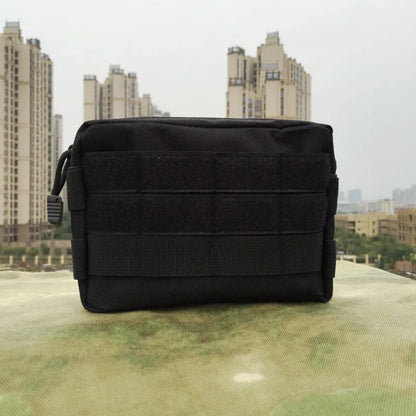 Outdoor Tactical EDC Molle Waist Bag Medical First Aid Belt Pouch Sports Hunting Bag Backpack Portable Accessory Bag