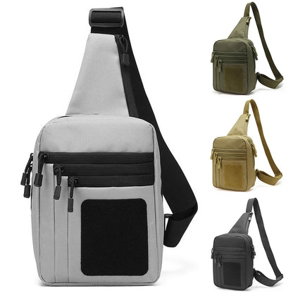 Tactical Concealed Crossbody Gun Bag Shoulder Chest Pack Outdoor Hiking Hunting Camping Chest Bag with Gun Holster