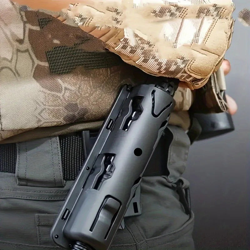 Plastic Tactical Baton Holster - Lightweight Durable Holder for Outdoor & Security Use