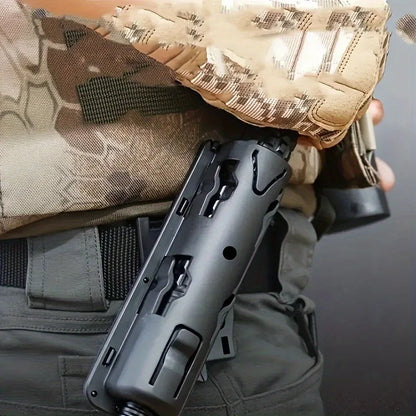 Plastic Tactical Baton Holster - Lightweight Durable Holder for Outdoor & Security Use