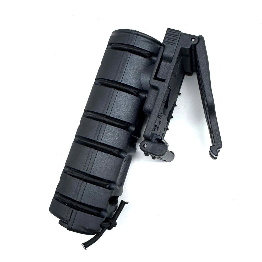 Tactical Baton Pouch Holster 360 Rotatable Molle Belt Clip Universal Quick-Draw Baton Electroshock Holder