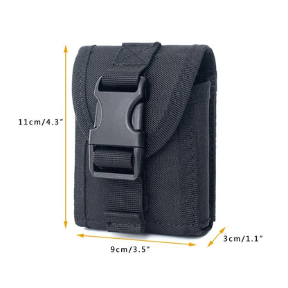Compact EDC Pouch Tactical Organizer Nylon Water Resistant MOLLE Tool Backpack Vest Hunting Mag Bag Waist Pack