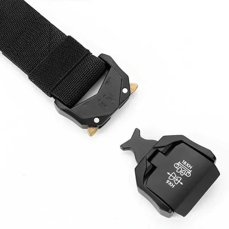 2026 New Tactical Belt Buckle Quick Release Elastic Belt Casual Tooling Training Belt Men's Trousers Belt