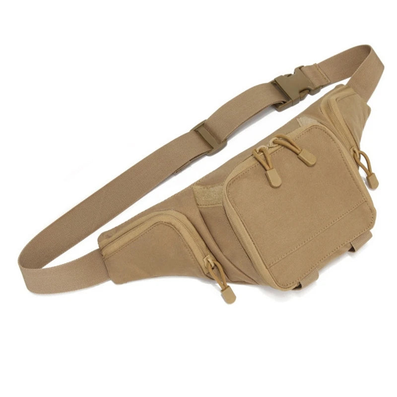 Tactical Crossbody Sling Bag Anti Theft Shoulder Backpack Sling Bag for Men with Gun Holster Outdoor EDC Shoulder Magazine Bag