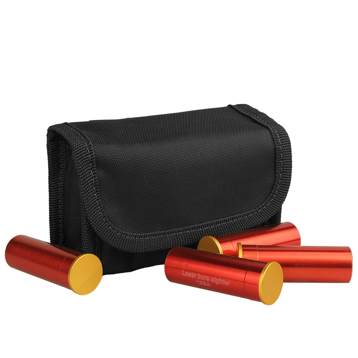 10-Round Tactical Waist Pouch - MOLLE Nylon 12GA .Cal Ammo Shot Bag with 10 Grids, EDC Mini Utility Pouch for Outdoor Shooting