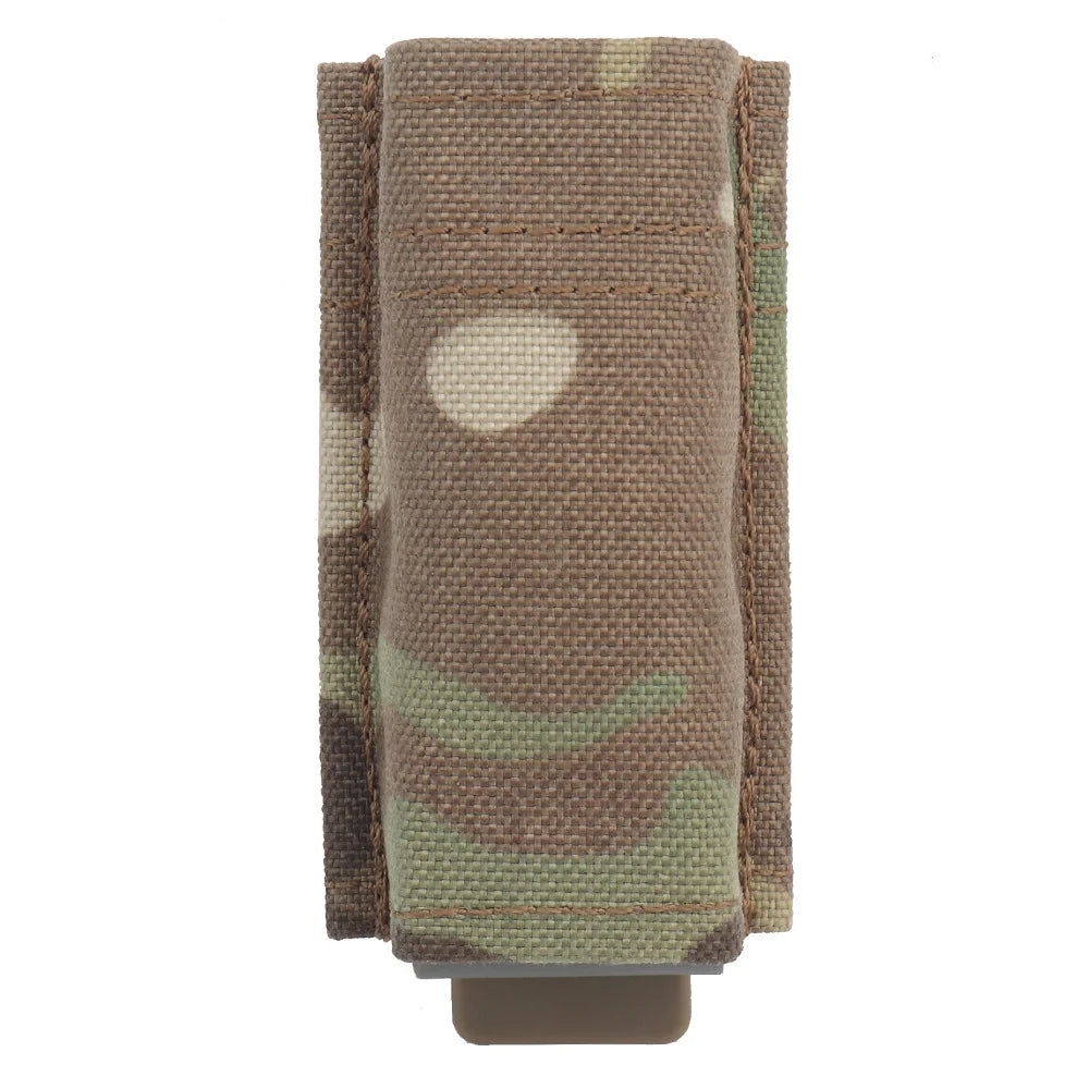 Pistol Magazine Pouch FAST 9mm Single Double MAG Bag Hunting Airsoft Holder With MOLLE Malice Clip KYWI Insert