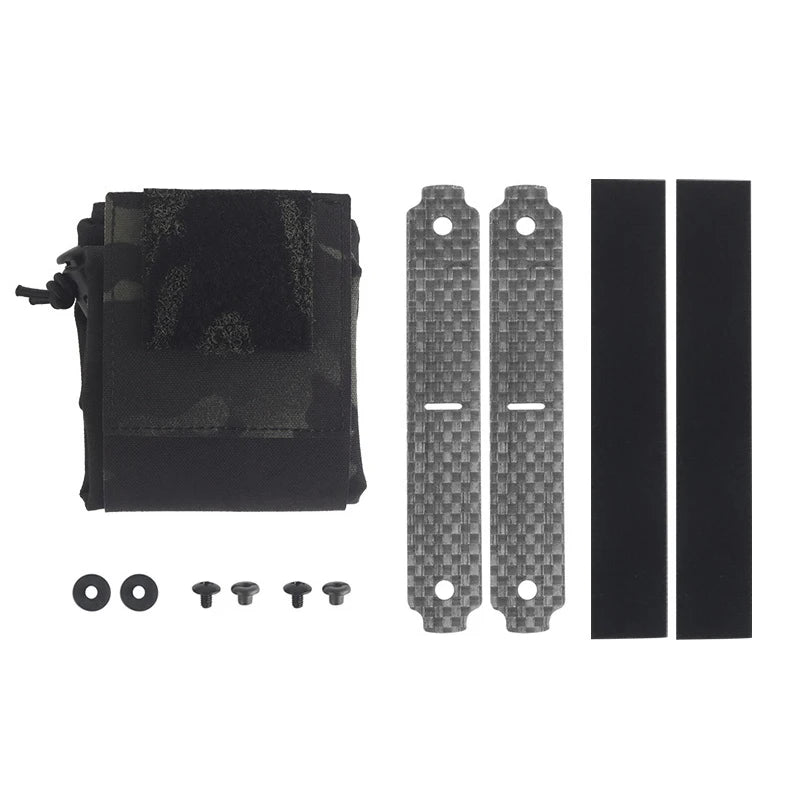 Tactical Foldable Magazine Dump Pouch Drop Pouch MOLLE Waist Tool Sundries Bag Hunting Accessories