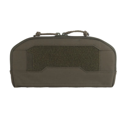 Wide Tactical Admin Pouch For Triple Magazine Pocket Storage Compact Bag Plate Carrier Hunting Airsoft Molle Front Placard Pouch