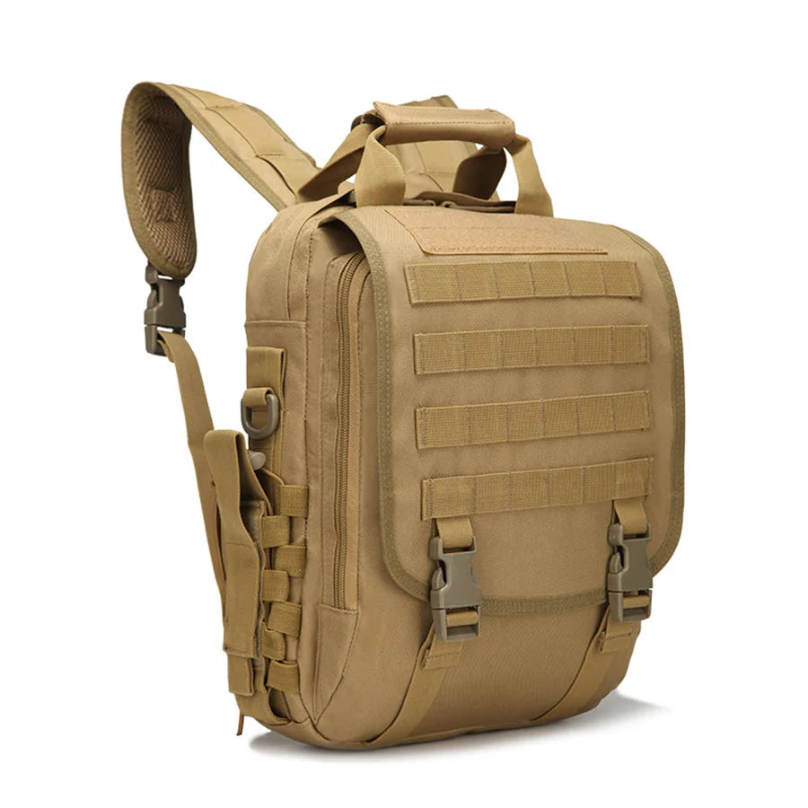 Tablet computer backpack, outdoor adventure tactical camouflage backpack, outdoor small waterproof backpack