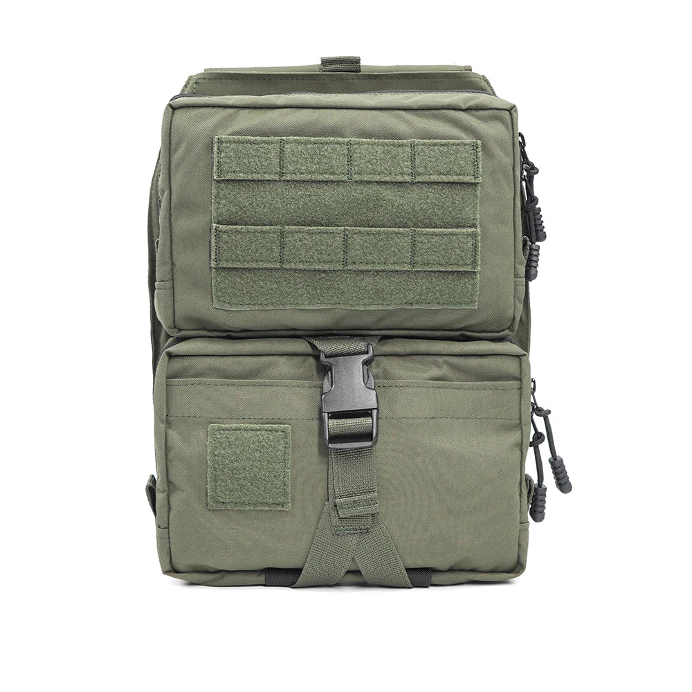 Tactical Tool Pouch Double Backpack Hook&loop Universal Pocket Airsoft Hunting Equipment Accessories Wargame Outdoor