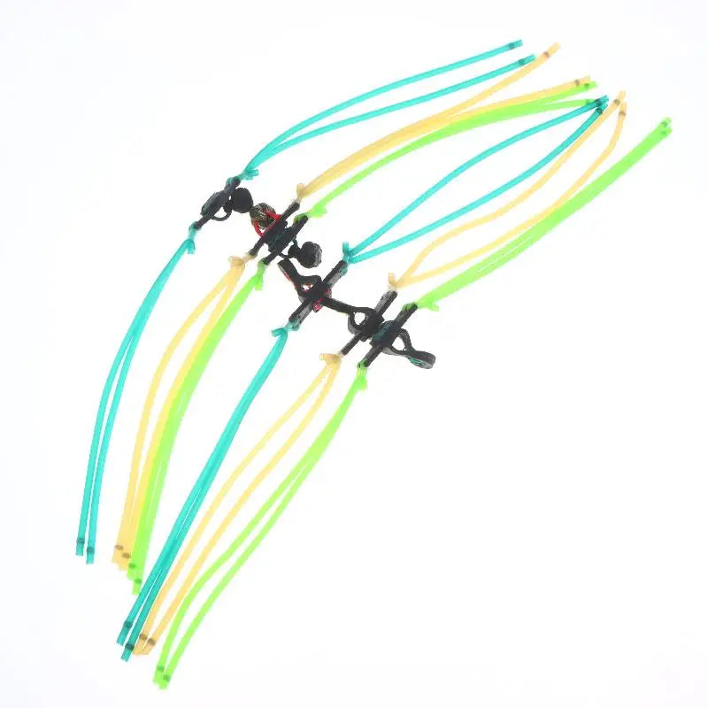 4-Strand Spliced High Elastic Slingshot Rubber Band 1636-1632 Combined for G5 Slingshot Outdoor Shooting Game Activities