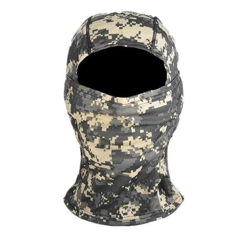 Camouflage Balaclava Cycling Full Face Mask Outdoor Sports Hunting Hiking Skiing Mask Motorcycle Helmet Inner Cap