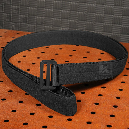 KRYDEX Tactical EDC Belt 1.5" Duty Concealed Carry Base Belt Hook & Loop Inner Belt Men Waist Belt Outdoor Hunting Acessories