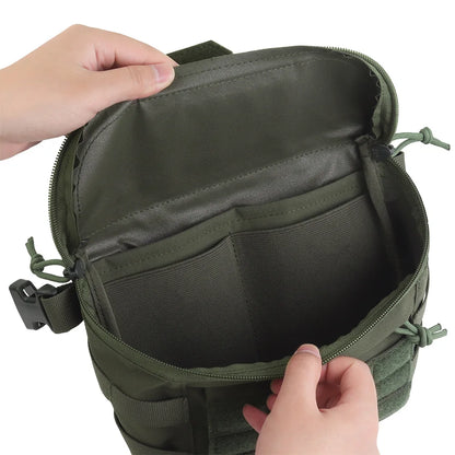 Tactical Large Capacity PC Drop Pouch Multi-Functional Chest Rig Expand Bag Waist Belts for Plate Carrier Hunting Accessories