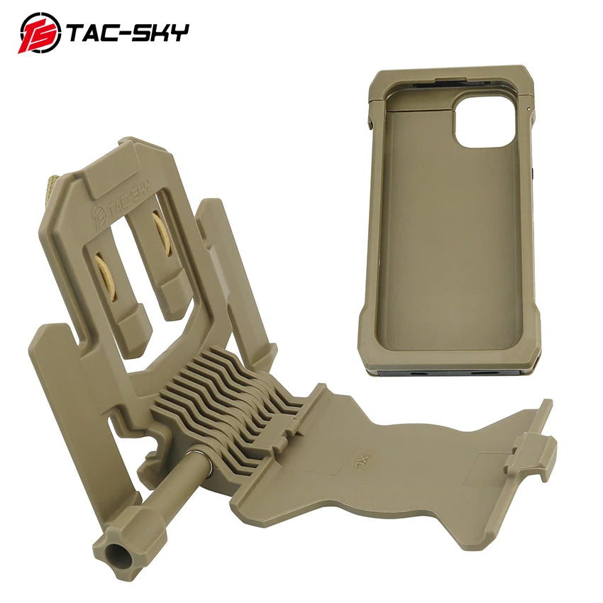 TAC-SKY Tactical Vest Phone Case with Mount for iPhone 14 Series & iPhone 15 Series Phones（for iPhone 14 15/ Plus/Pro/ Pro Max）