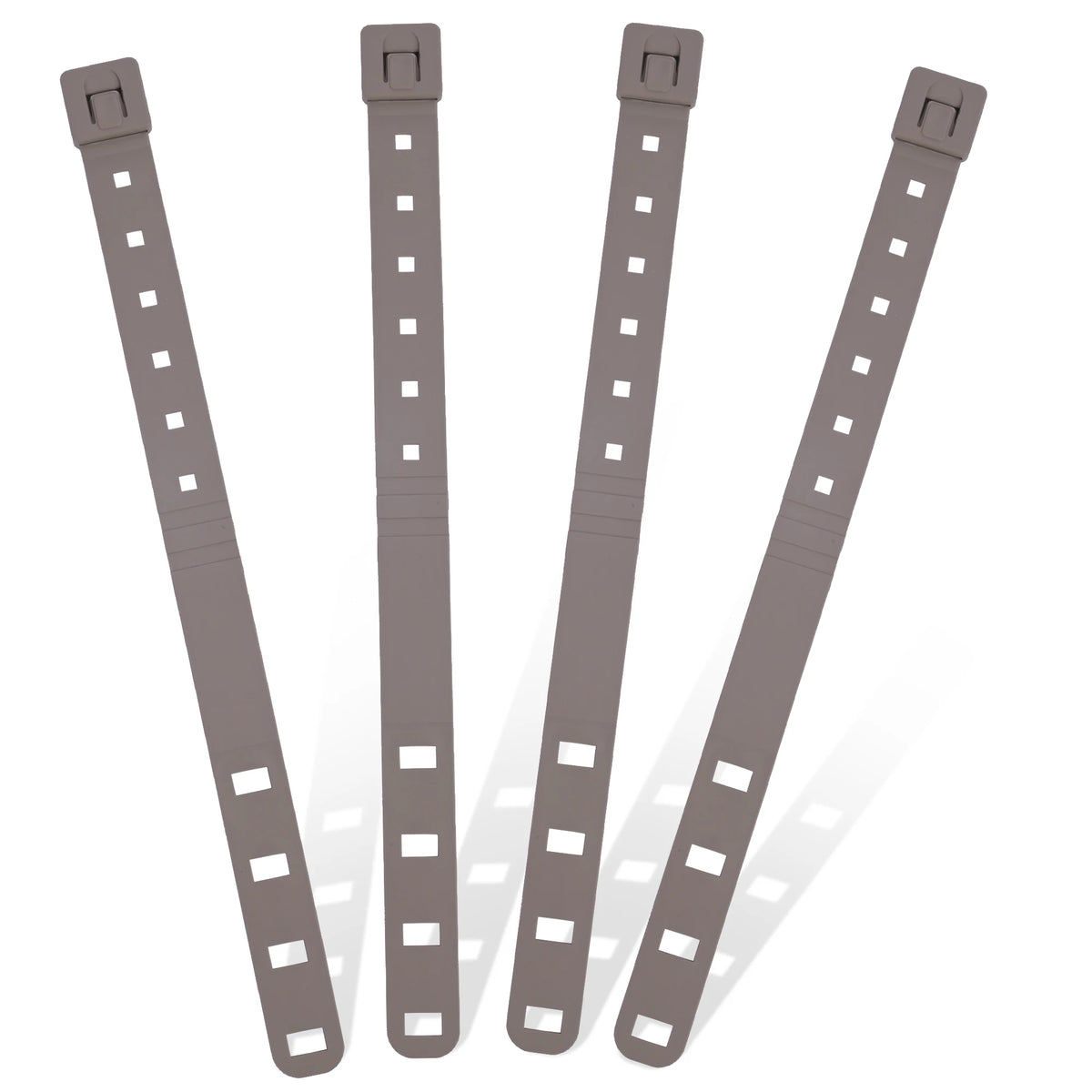 MOLLE Straps, Durable MOLLE Clips Attachments for Vests, Tactical Malice Clips - 4 Pcs