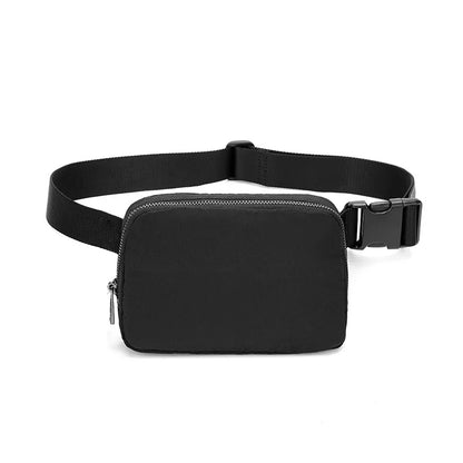 New Sports Waist Packs Nylon Waterproof Chest Bag Outdoor Sports Running Phone Pouch Versatile Crossbody Bag for Men and Women