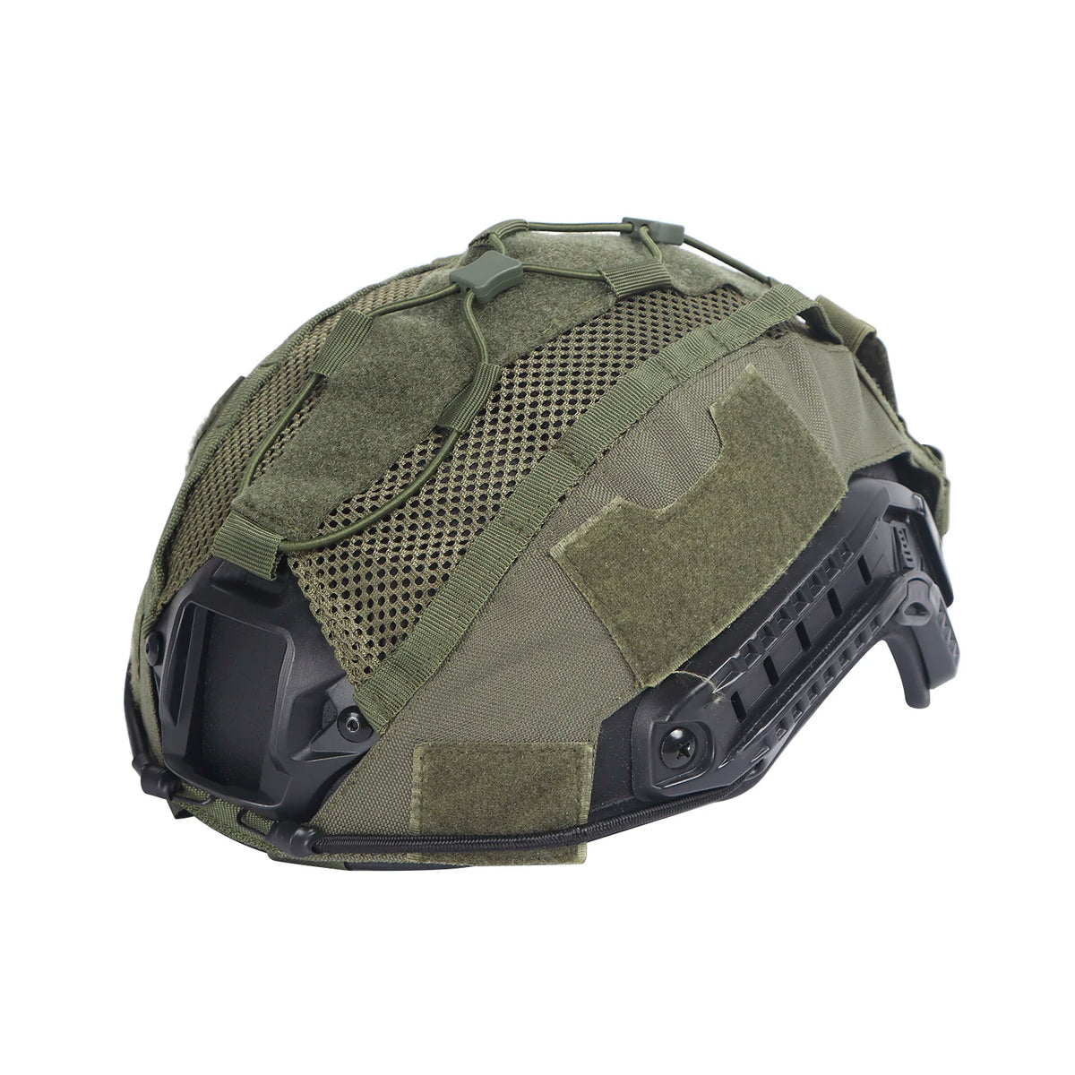 Tactical Helmet Cover for Maritime Helmet with NVG Battery Pouch Hunting Allows Free Pairing with Other Tactical Equipment