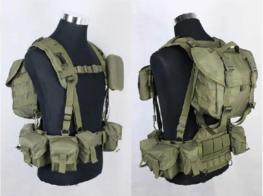 Tactical Air Soft Russian Smersh Tactical Set AK/SVD/VOD/PKM Combat Equipment Rainbow 6 Hunting Outdoor COS Equipment