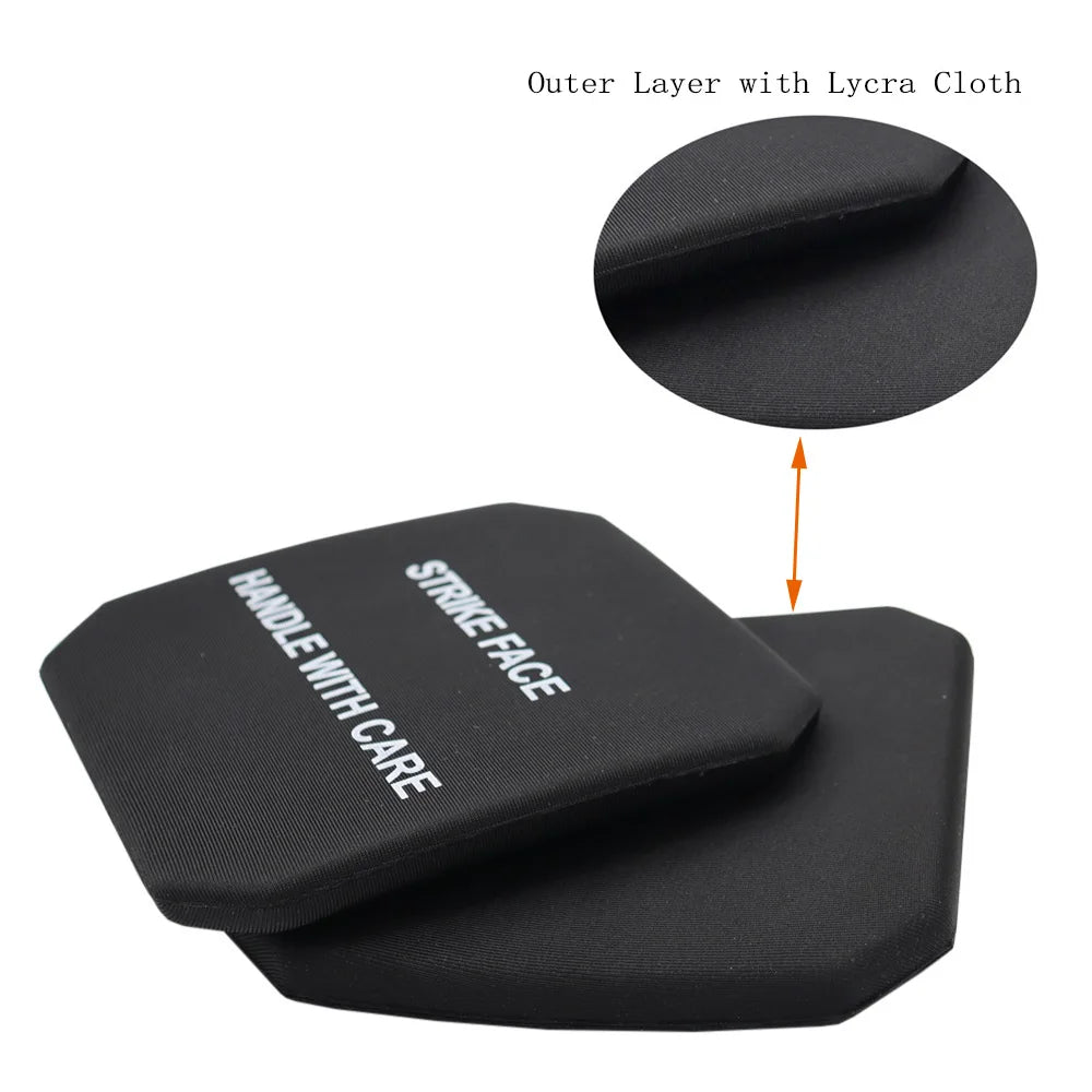 2Pcs 6x6'' Tactical Vest EVA Side Plate Pad Airsoft Hunting Vest Body Armor Dummy Plate Protective Side Pad SAPI Panel
