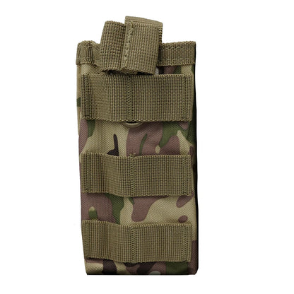 1000D Nylon Magazine Pouch Single Double Triple AR15 M4 5.56 AK 7.62 Holster Molle Airsoft Color Elastic Magnetic Carrier