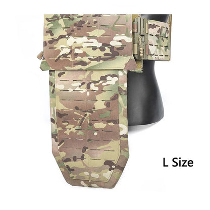 DMGear Tactical Pleated  Vest Crotch Groin Protection Gear Accessory Airsoft War Men Molle Body Armor Bag Equipment