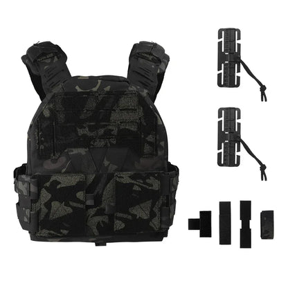 KZ Tactical Vest Quick Release Military Hunting Vest Comfort Lightweight Utility MOLLE Combat Army Body Armor Airsoft Gear