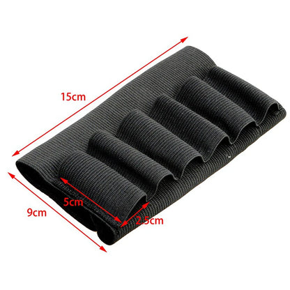 Cartridge 8 Rounds Ammunition Elastic Nylon Tactical 8 Shells Rifle Buttstock Holder 12/20 Gauge Ammo Carrier Hunting Accessorie