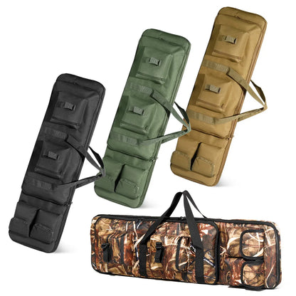 94cm 120cm Double Long Gun Bag Soft Rifle Case Rifle Backpack Shooting Carry Shoulder Bags for Hunting Accesories