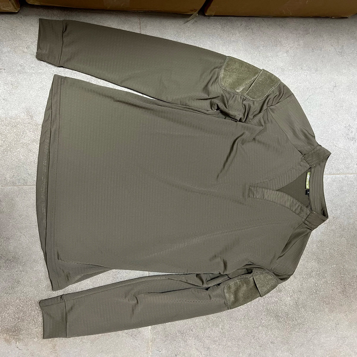 Velocity Style Rugby Shirt Quick Dry Tactical Long Sleeve T-shirt CAG Love Ranger Green