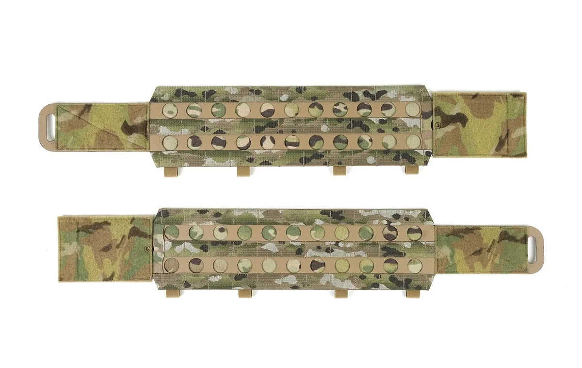 PEW Tactical Vest 5 AC'' Assault - Attack Side Panel Molle Cummerbund for FCPC Plate Carrier Vest Imported CURV Board UA111